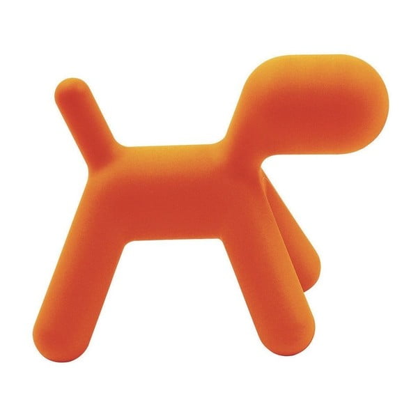 Oranž lastetool koera kujuga , kõrgus 34,5 cm Puppy - Magis