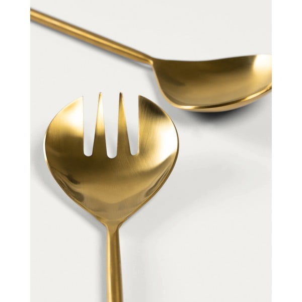 Roostevabast terasest salatiriistad 2tk komplektis Lite - Kave Home-image-2