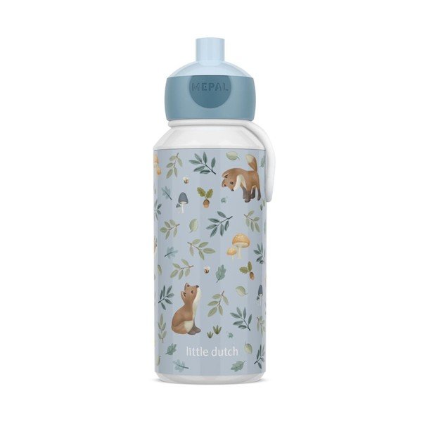 Helesinine plastmassist lutipudel 400 ml Forest Friends - Mepal