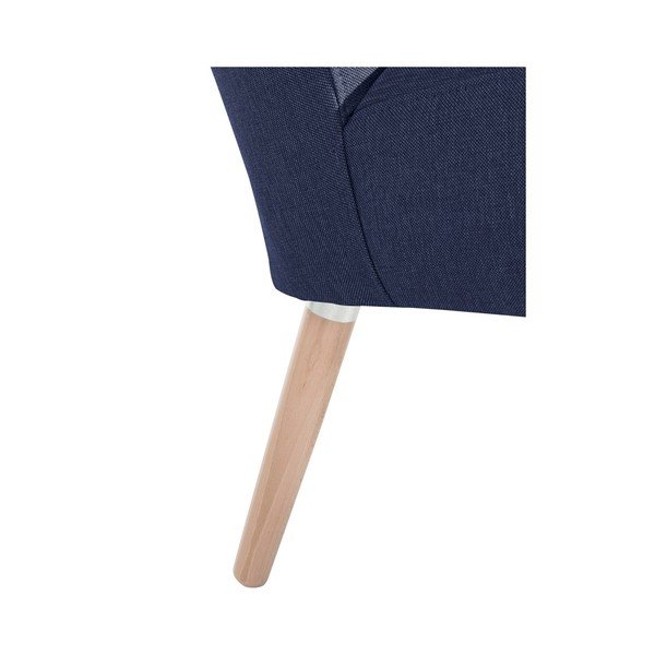 Tmavě modré křeslo Max Winzer Neele Duro Dark Blue-image-1