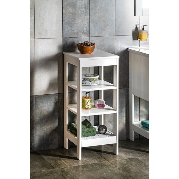 Valge vannitoa riiul 36x86,5 cm Etide - Sapho-image-2