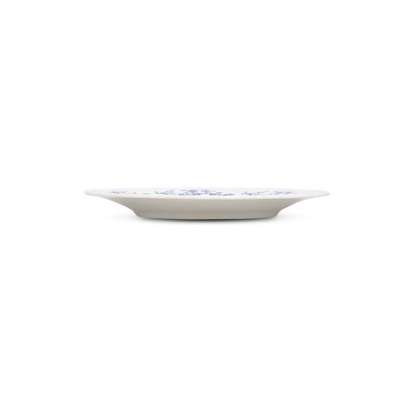 Valge/sinine portselantaldrik ø 21 cm Retro - BonBistro-image-4