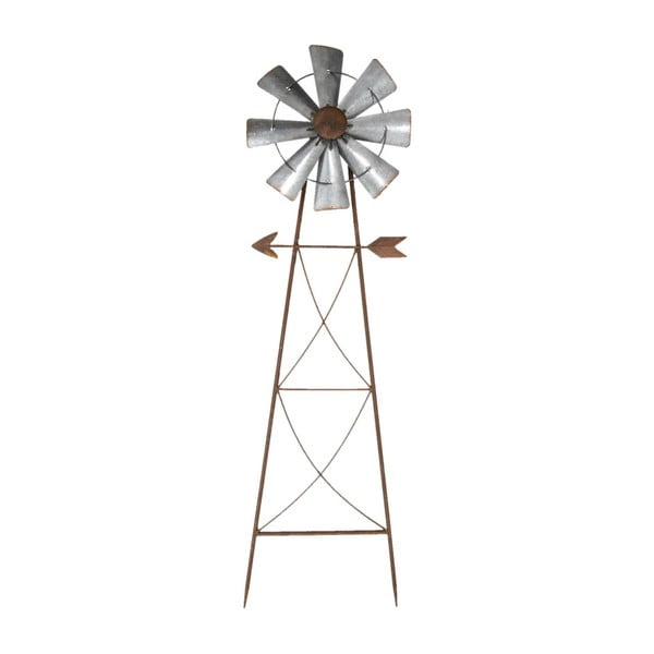 Dekorativní zahradní zápich Clayre & Eef Windmill