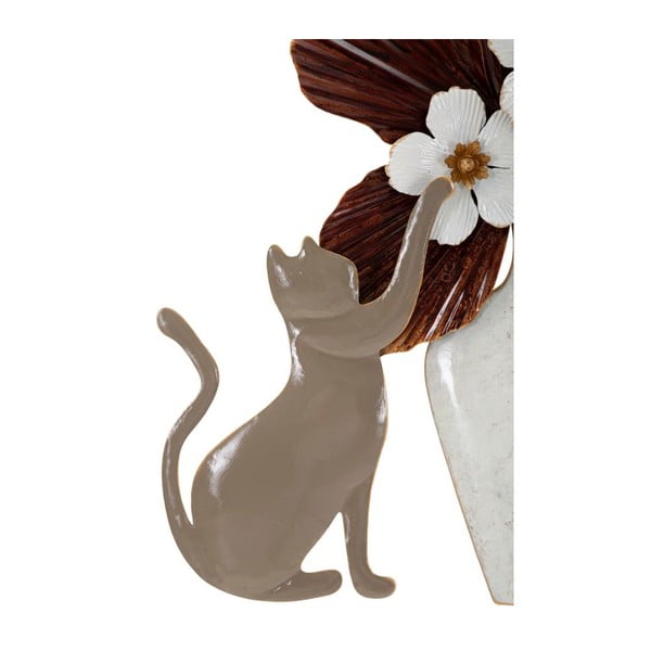 Metallist seinakaunistus 55x60 cm Cat - Mauro Ferretti-image-2