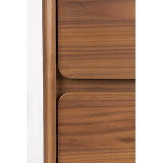 Pruunist saarepuidust kummut 45x112x40 cm Rise - Zuiver