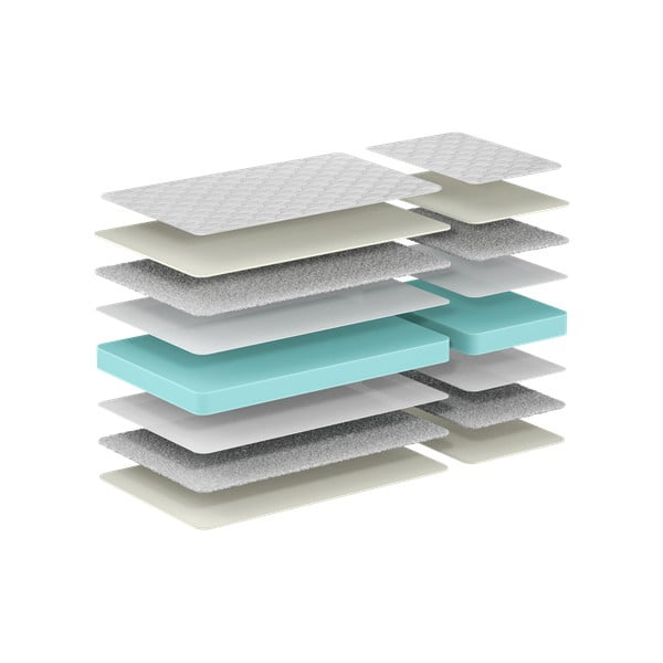 Laste poroloonmadrats 90x140 cm JUMPER – Vipack-image-2