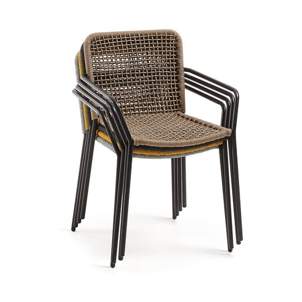 Beeži värvi teraskonstruktsiooniga aiatool Bomer Boomer - Kave Home-image-4