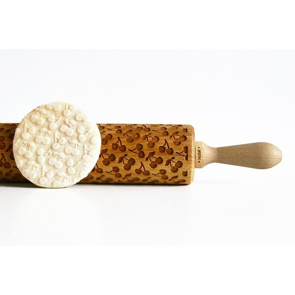 Puidust reljeefne tainarull Cherries - Valek-image-1