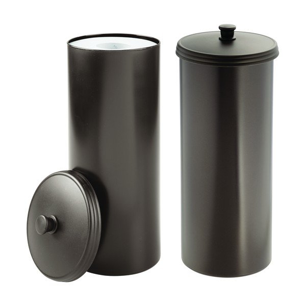Pronksist tualettpaberi dosaator, kõrgus 39 cm Kent - iDesign-image-2