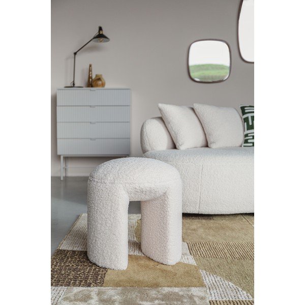 Kreemikas polsterdatud tool Noxx - White Label-image-1