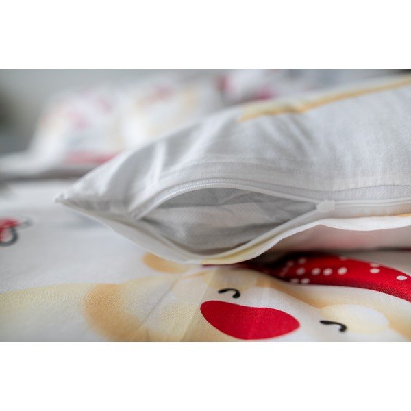 Jõulupuuvillane voodipesu , 140 x 200 cm Snowman - Cotton House-image-3