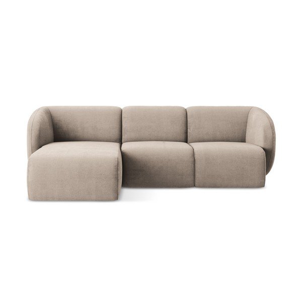 Helepruun šenill-nurgadiivan (vasak nurk/diivanvoodiga) Lani - Makamii