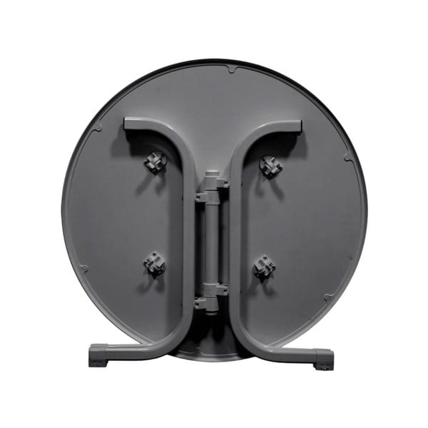 Metallist ümmargune aia söögilaud ø 70 cm Pizarra - Dajar-image-2