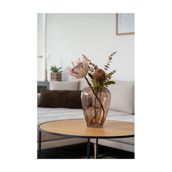 Pruun klaasist vaas (kõrgus 29 cm) - House Nordic-image-1