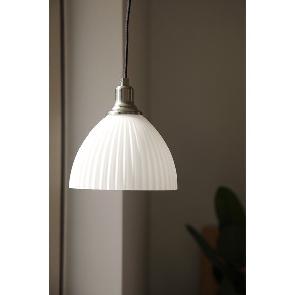 Valge klaasist ripplamp ø18x18 cm Ro - Markslöjd-image-1