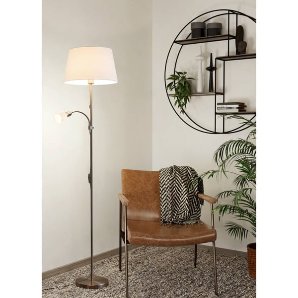 Hall põrandavalgusti klaasist-tekstiilist varjuga (kõrgus 170 cm) CONESA - EGLO-image-2