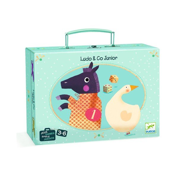Lauamäng Nomad Ludo & Co Junior - Djeco-image-1