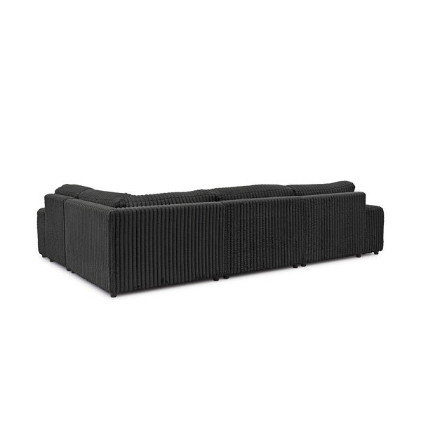 Tumehall velvetist nurgadiivan (parem nurk/U-kujuline) Justin - Ropez-image-3