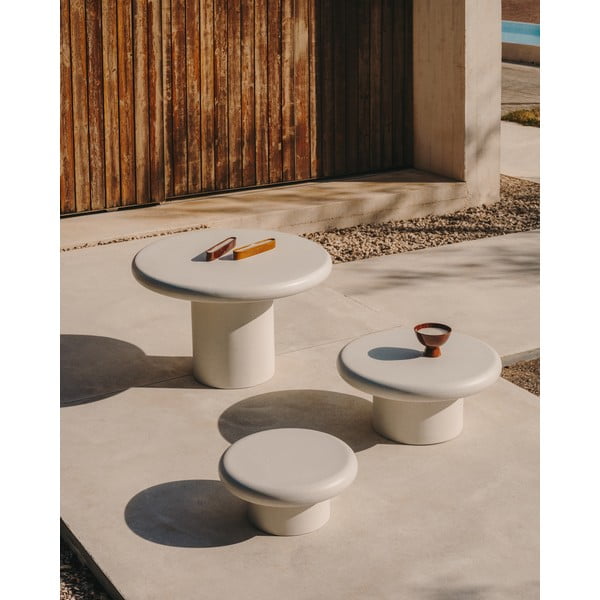 Ümmargune aia hoiulaud ø 90 cm Addaia - Kave Home-image-1