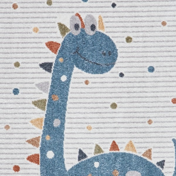 Sinine-hall laste vaip 120x170 cm Vida Kids Dinosaur - Think Rugs-image-2