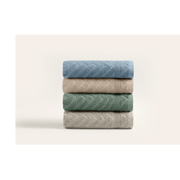 Puuvillased froteerätikud 4tk komplektis 50x90 cm - Foutastic