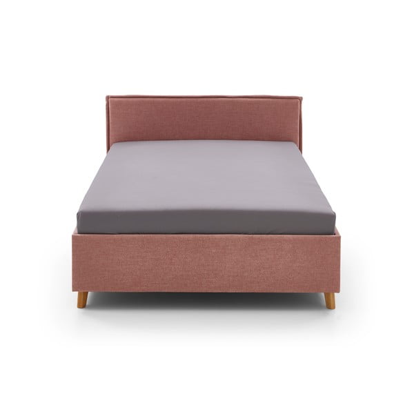 Roosa lastevoodi koos panipaigaga 90x200 cm Fun - Meise Möbel-image-3