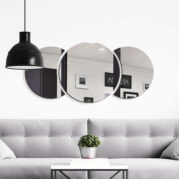 Seinakleebis 26x26 cm Half-moon Mirror - Ambiance-image-4