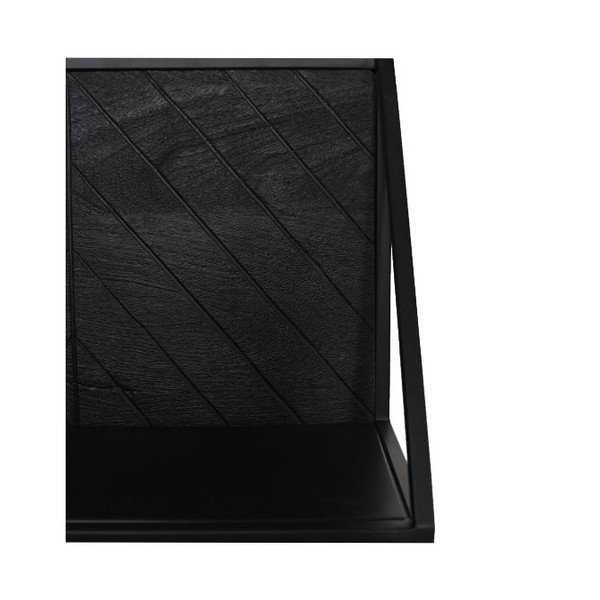 Mustast mangopuidust riiul Verona - HSM collection-image-4