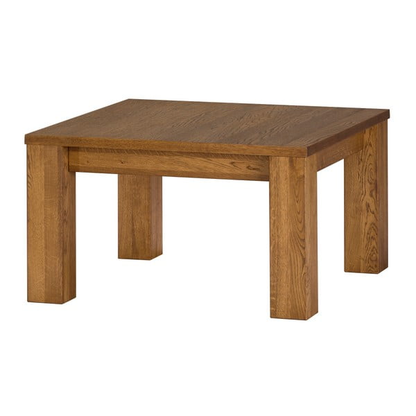 Konferenční stolek z dubového dřeva Szynaka Meble Velvet Square