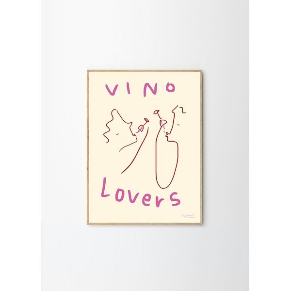 Plakat 50x70 cm Vino Lovers – Ruby Hughes - The Plakat Club-image-4