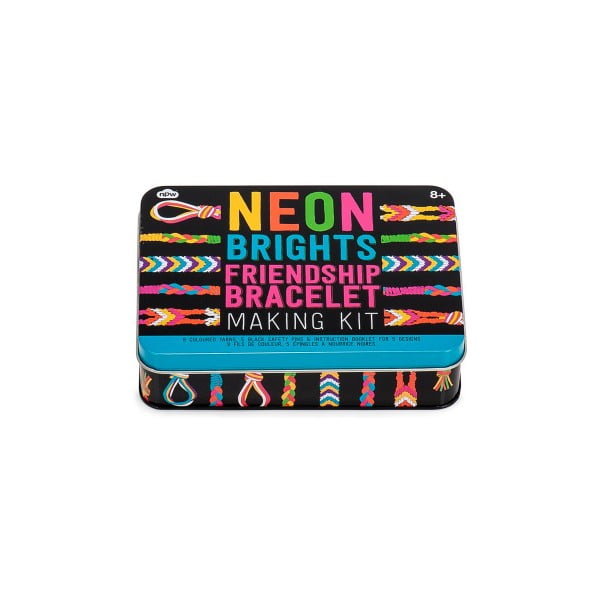 Set na tvoření náramků přátelství NPW Neon Friendship Bracelets