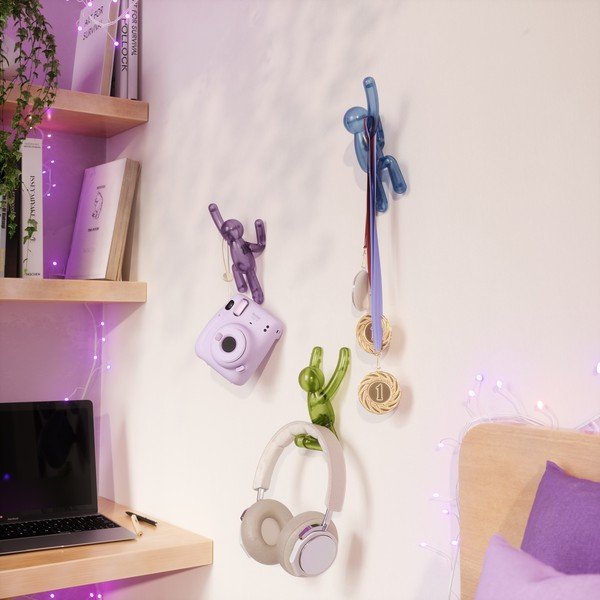 Plastkonksud 3-osalise komplektiga ilma puurimiseta Buddy - Umbra-image-1