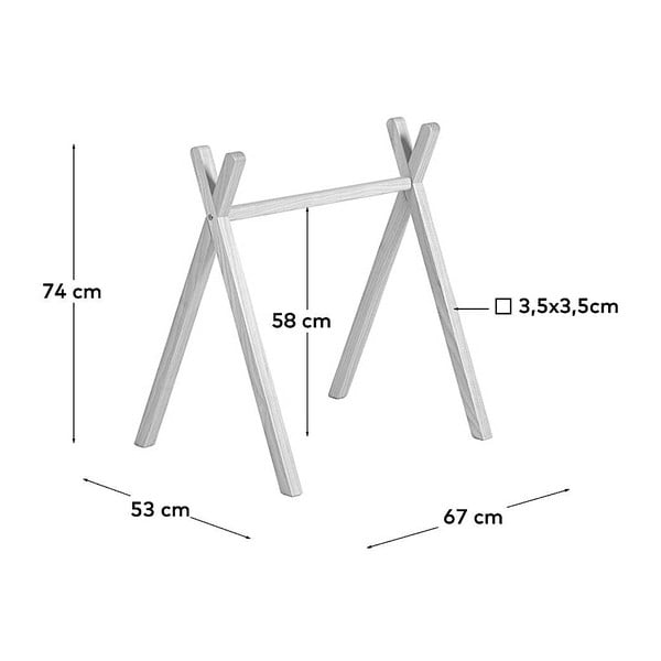 Laste ronimisraam Maralis - Kave Home-image-3