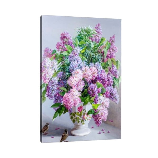 Seinamaal lõuendil Lilacs, 40 x 60 cm - Tablo Center