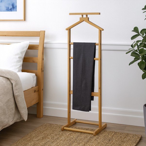 Bambusest ülikonnahoidja Vion - Bonami Essentials-image-1