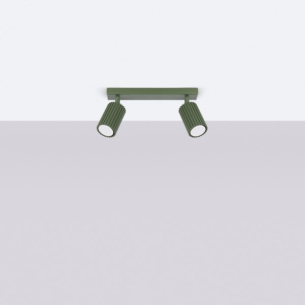 Roheline laevalgusti 6,5x30 cm Gleam - Sollux-image-4