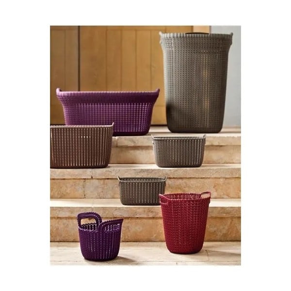 Plastikust pesukorv 57 l Knit – Curver-image-1