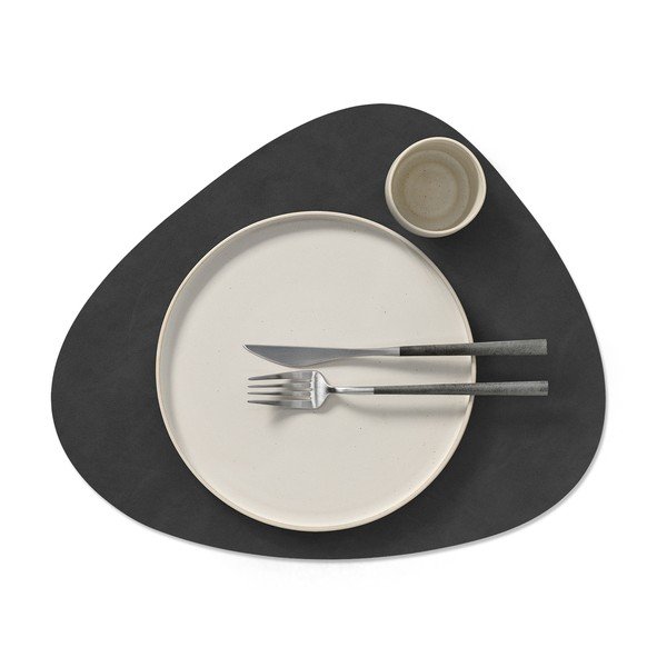 Öko-nahast lauamatt 37x44 cm Curve L Double Nupo - LIND DNA-image-4