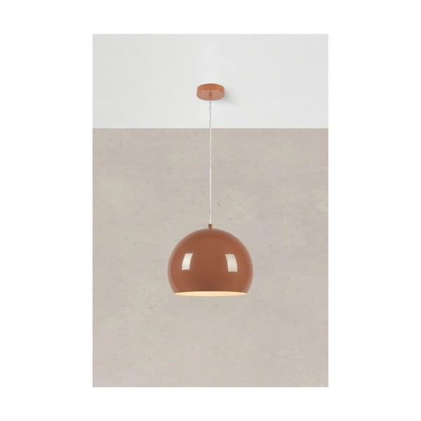 Pruun rippvalgusti metallist varjuga ø 28 cm Pop - Markslöjd-image-2
