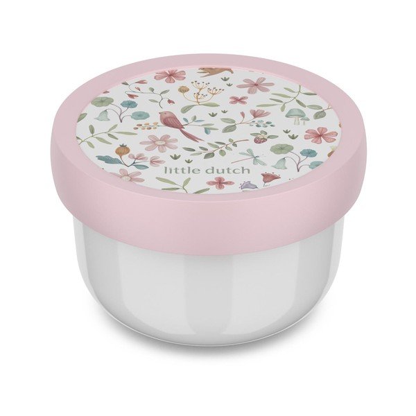 Valge/roosa plastmassist laste suupistekarp Fairy Wonders - Mepal
