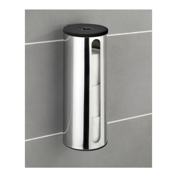 Seinale paigaldatav isehoidev tualettpaberi dosaator Turbo-Loc Detroit - Wenko-image-1