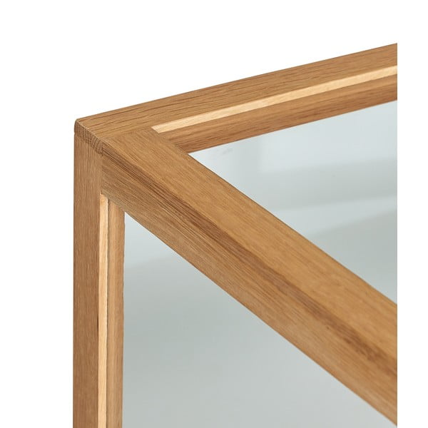 Tammepuidust vitriinkapp 80x88x42 cm Poetic - Hübsch-image-4