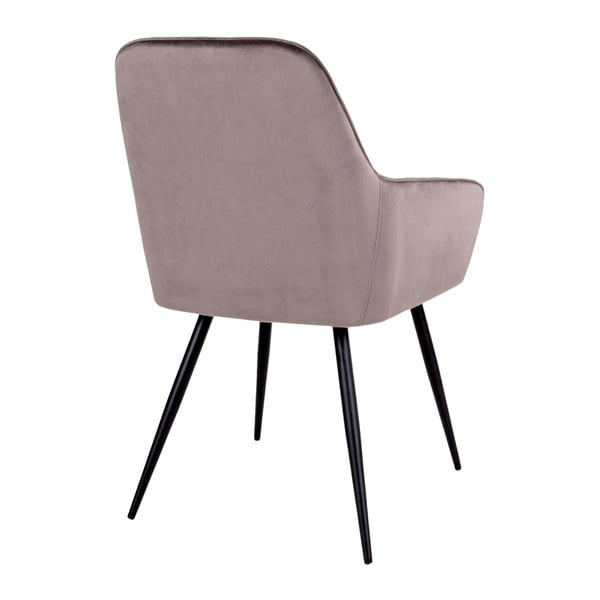 Helepruunid sametist söögitoolid 2tk komplektis Harbo – House Nordic-image-4