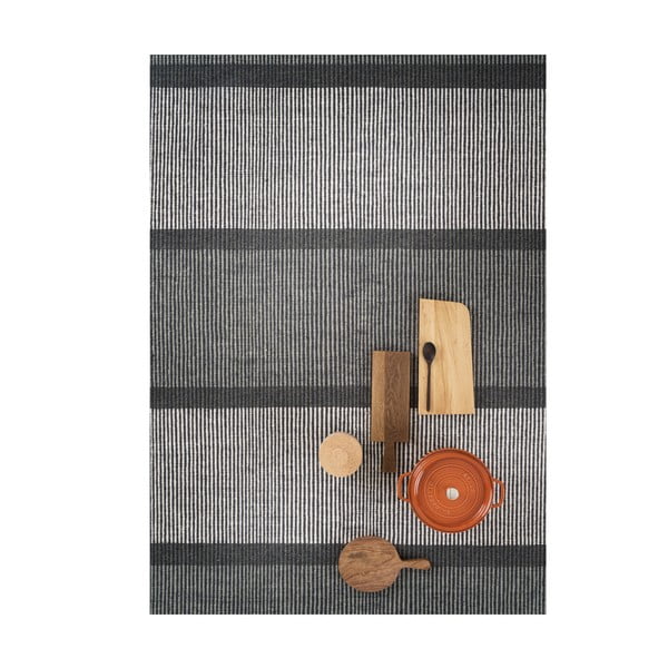 Vlněný koberec Millenium Grey, 200x300 cm
