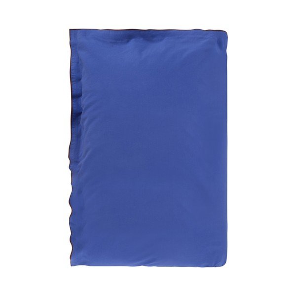 Sinine/pruun kahe-/pikendatud puuvillane perkaalvoodipesu 200x220 cm Pivot - Jotex