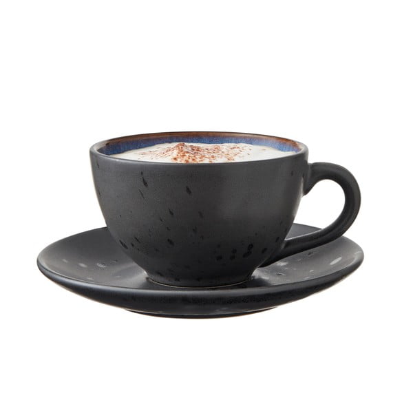 Mustad keraamilised tassid, 4 tk komplektis 240 ml Black/Mix - Bitz-image-1