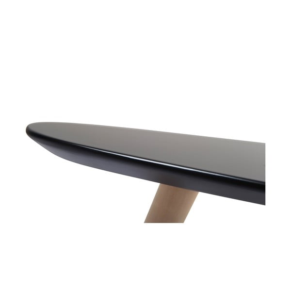 Must kohvilaud pöögijalgadega , 116 x 66 cm Fly - Furnhouse-image-2