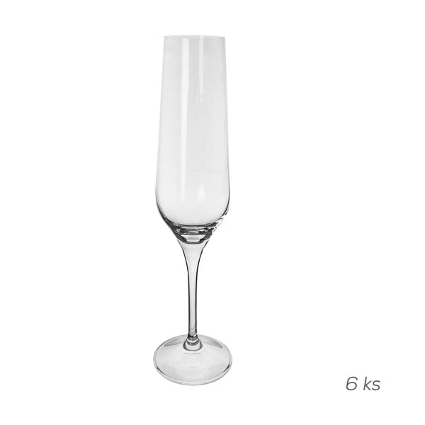 Šampanjaklaasid 6 klaasi 195 ml komplektis Rebecca - Orion