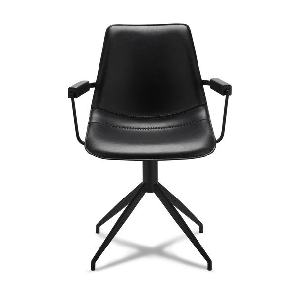 Mustad pöörlevad söögitoolid 2tk komplektis Isabel - Furnhouse-image-1