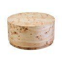 Ümmargune naturaalses värvitoonis kohvilaud, läbimõõduga 80 cm Mota - Premier Housewares